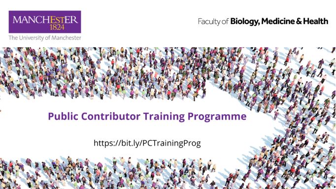 New PPIE Training Programme for Public Contributors