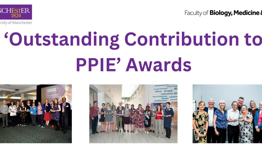 ‘Outstanding Contribution to PPIE’ Awards