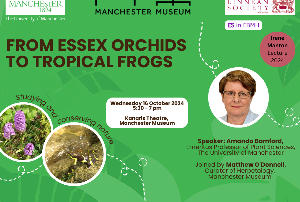 Manchester Conservationist Delivers 2024 Irene Manton Lecture