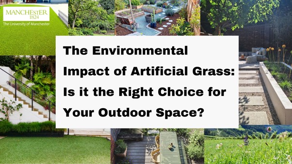 Artificial grass is not as green as it might seem