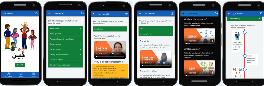 PPIE Award Highly Commended 2024: Gene app