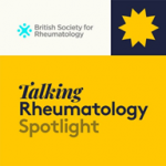 Talking Rheumatology Spotlight logo.