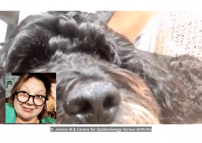 Face time with my sister’s dog