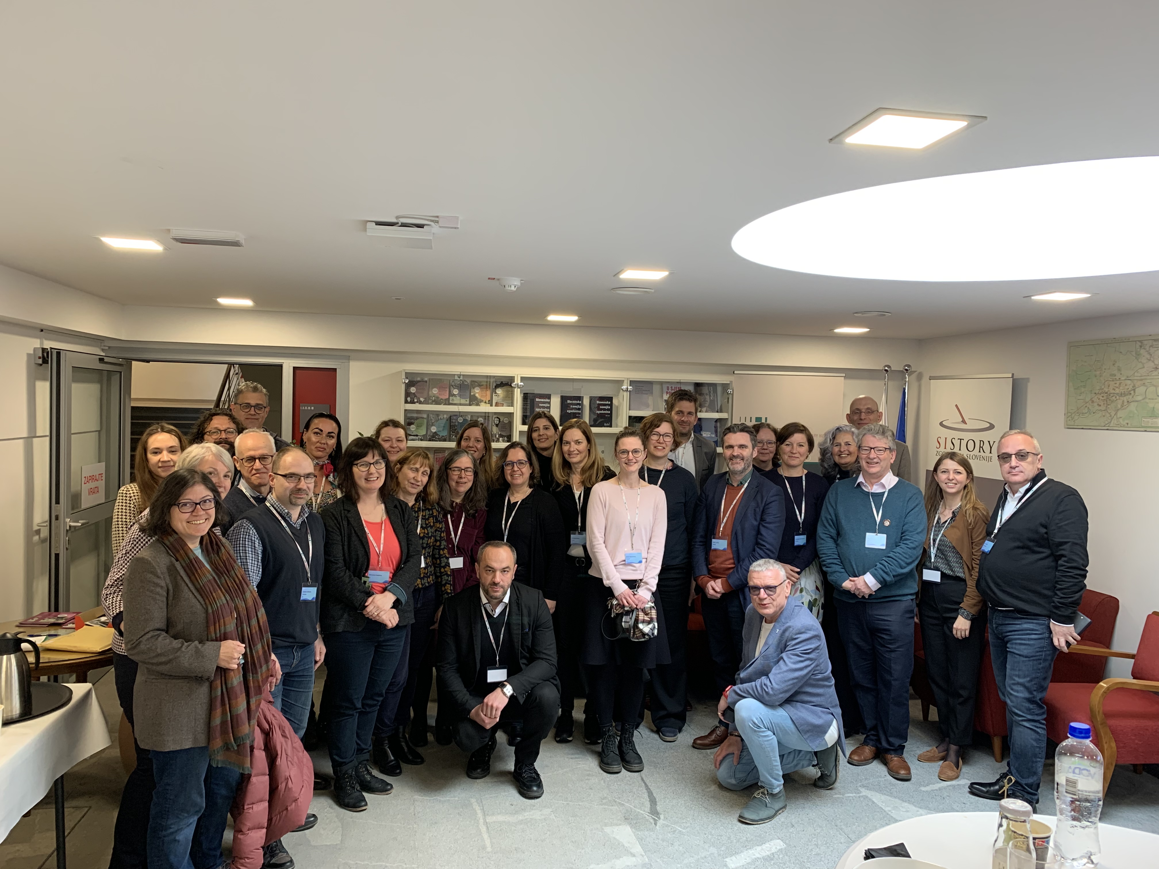 Photograph of the EuroHealthHist Management Committee