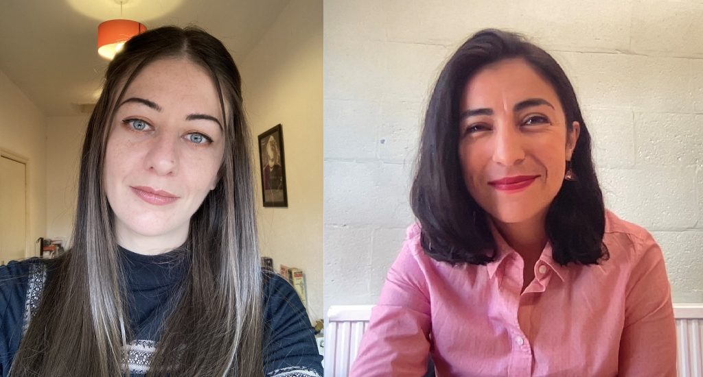 Laura Howard, PhD candidate Archaeology and Gloria Muñoz Romero, PhD candidate Planning and Environmental Management