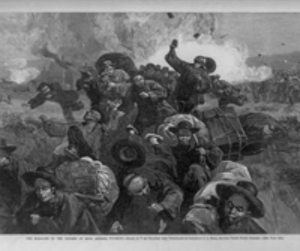 The Rock Springs Massacre, 1885. Where white miners turned on their Chinese co-workers and attacked them resulting in 28 deaths.