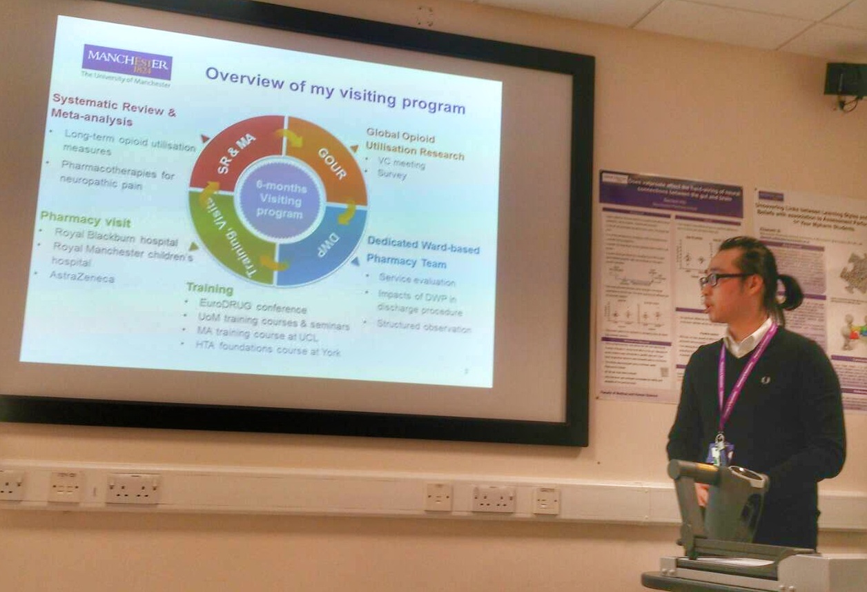 2. Photo for My reflections on being a visiting research pharmacist in the UK