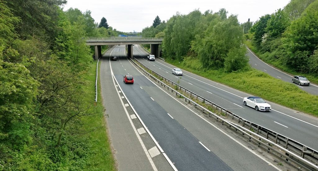 Quiet motorway