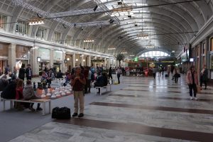 Stockholm central station arrivals hall