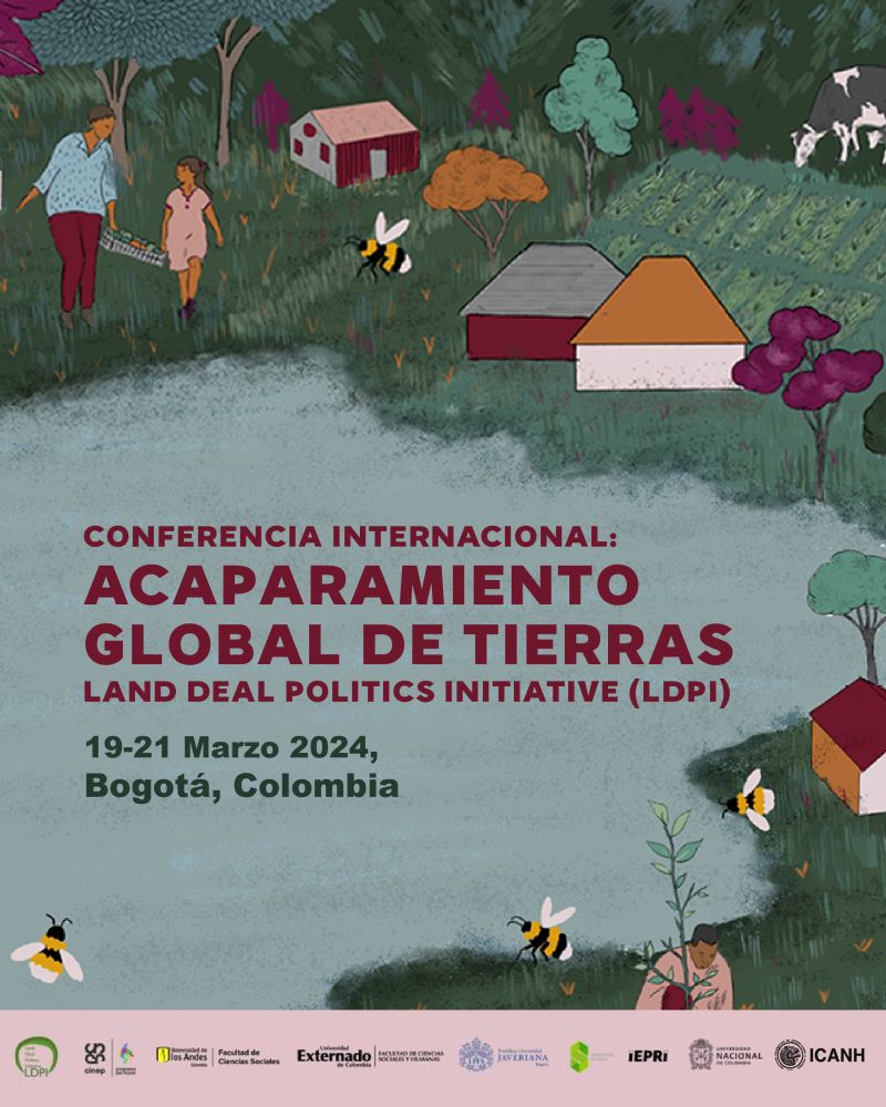 An image of a conference poster in Spanish