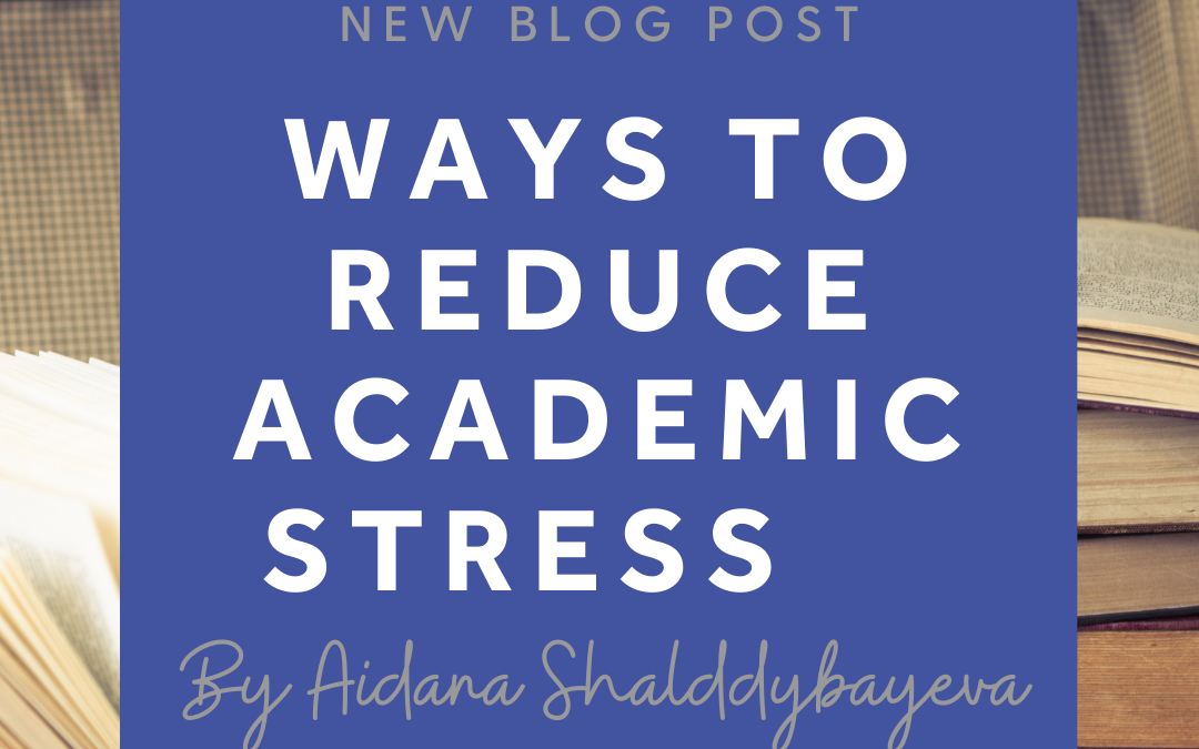 Ways to manage academic stress