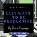 An easy way to be productive.